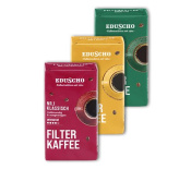 Eduscho Filterkaffee 500g, mletá, různé druhy