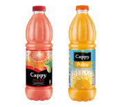 Cappy Pulpy Grapefruit, Orange 1L
