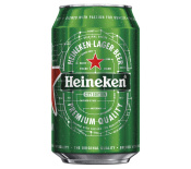 Heineken světlý ležák 24x0,33L plech