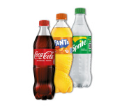 Coca Cola, Fanta, Sprite 0,5L, různé druhy