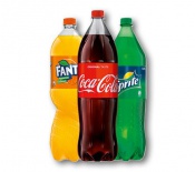 COCA COLA, FANTA, SPRITE 1,75L různé druhy
