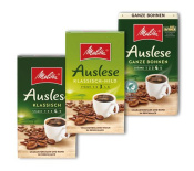 Melitta Auslese 500g, mletá, zrnková, různé druhy