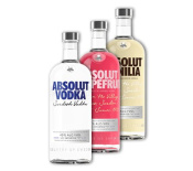 Absolut 40% 1L, různé druhy