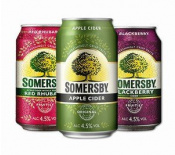 Somersby 4,5% 0,33L, diverse Sorten