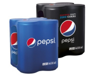 Pepsi 4x0,33L, různé druhy