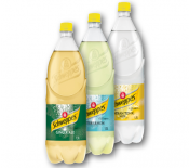 Schweppes 1,5L, různé druhy