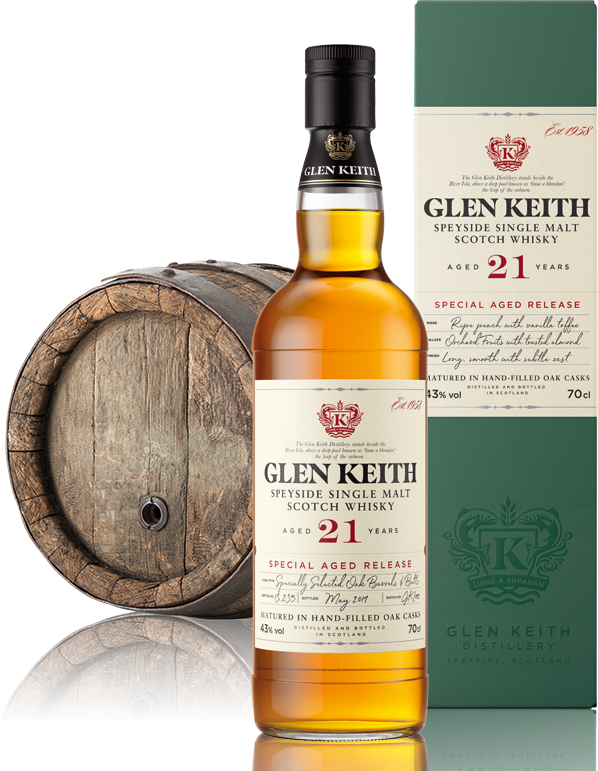 Glen Keith 21 YO (Geschenkpackung) 