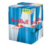 Red Bull Energy Drink Sugarfree 4x 250ml