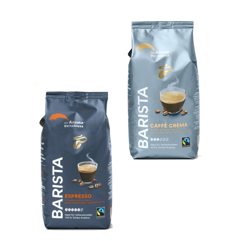 Tchibo Barista 1000g zrnková, různé druhy