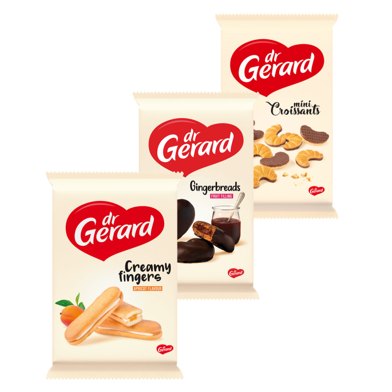 dr Gerard 144-200g, různé druhy