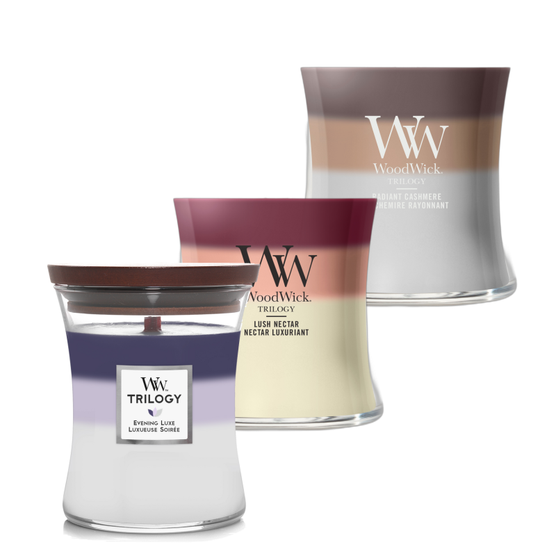 WoodWick Trilogy 275g, diverse Sorten