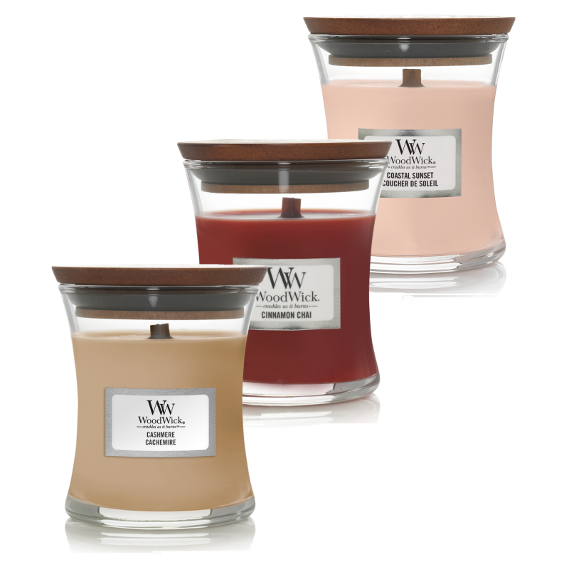 WoodWick 85g, diverse Sorten