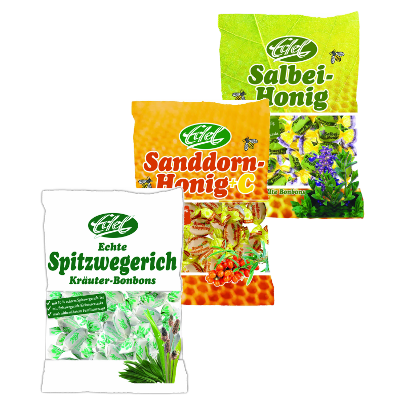Edel bonbony 90g, růzmé druhy