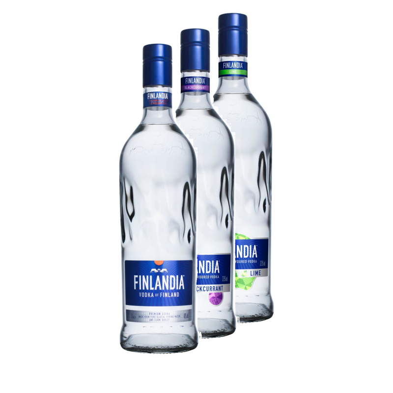 Finlandia 37,5-40% 1L, diverse Sorten