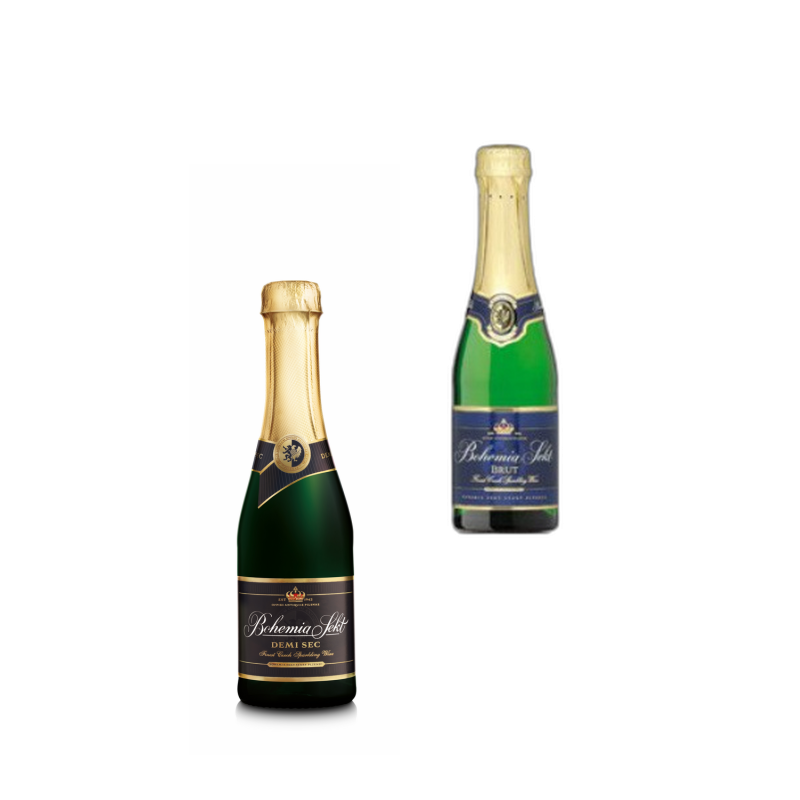 Bohemia Sekt Brut, Demi Sec 0,2L