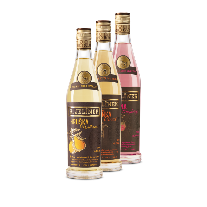 Sladká Hruška, Malina, Meruňka 35% 0,7L