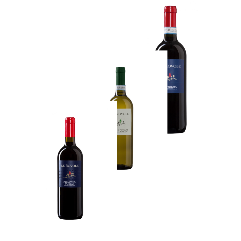 Le Rovole 0,75L, diverse Sorten
