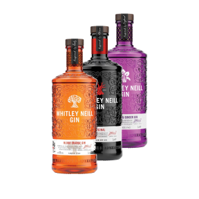 Whitley Neill Gin 43% 1L, různé druhy