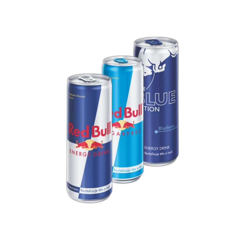 Red Bull Energy Drink 250ml, různé druhy