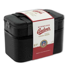 Budweiser Budvar světlý ležák 6x0,5L pl. Termobag