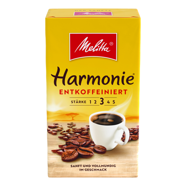 Melitta Harmonie Entkoffeiniert 500g Gemahlen