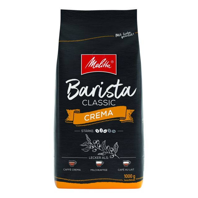 Melitta Barista Crema 1000g zrnková