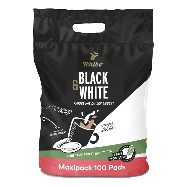 Tchibo Black & White  pody 100 ks x 7 g