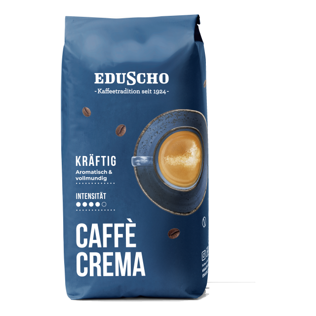Eduscho Kaffee Crema Kraft. 1000g zrnková