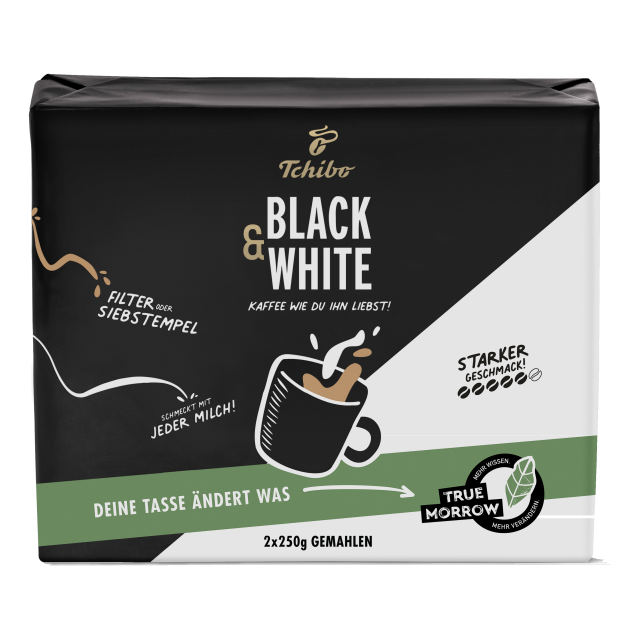 Tchibo Black and White 500g mletá