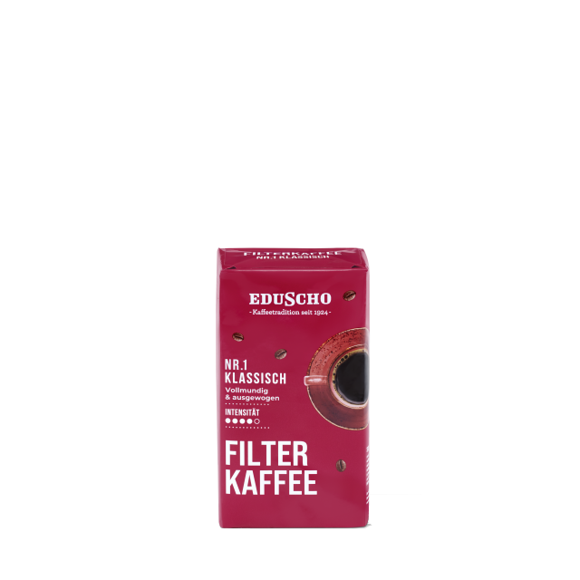 Eduscho Filterkaffee Nr.1 Klassisch 500g mletá