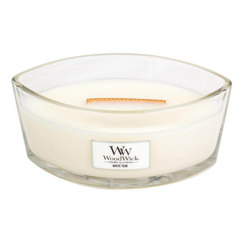 WoodWick White Teak Duftkerze 453,6g