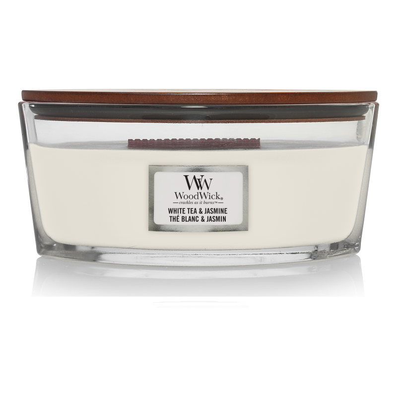 WoodWick White Tea&Jasmine Duftkerze 453,6g