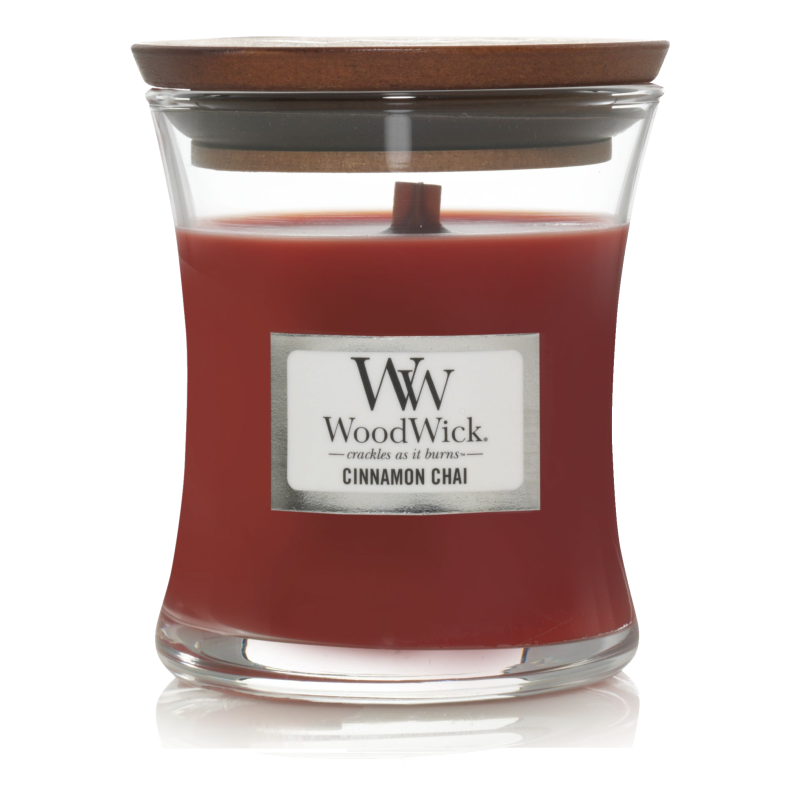 WoodWick Cinnamon Chai Duftkerze 85g