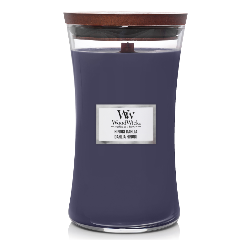 WoodWick Hinoki Dahlia Duftkerze 610g