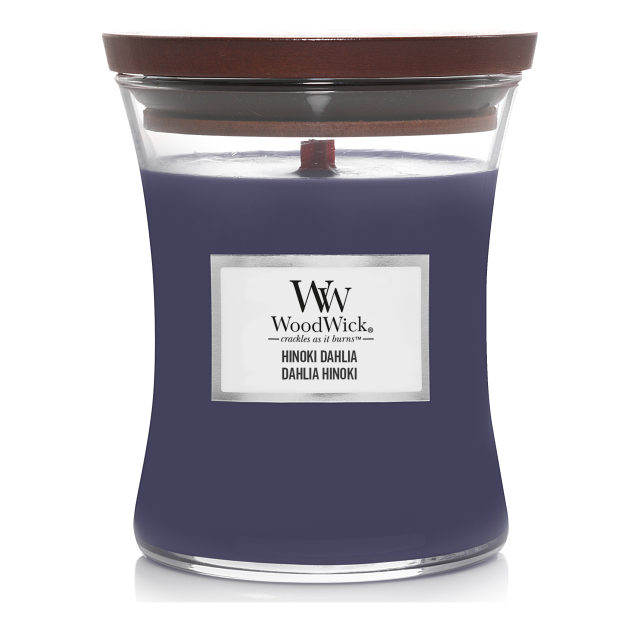 WoodWick Hinoki Dahlia Vonná svíčka 275g