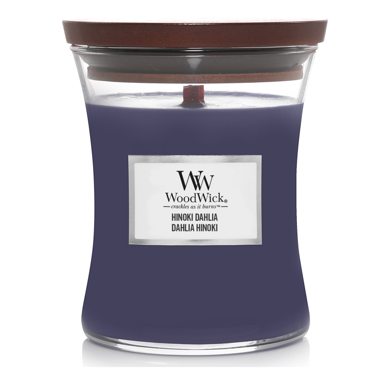 WoodWick Hinoki Dahlia Duftkerze 275g