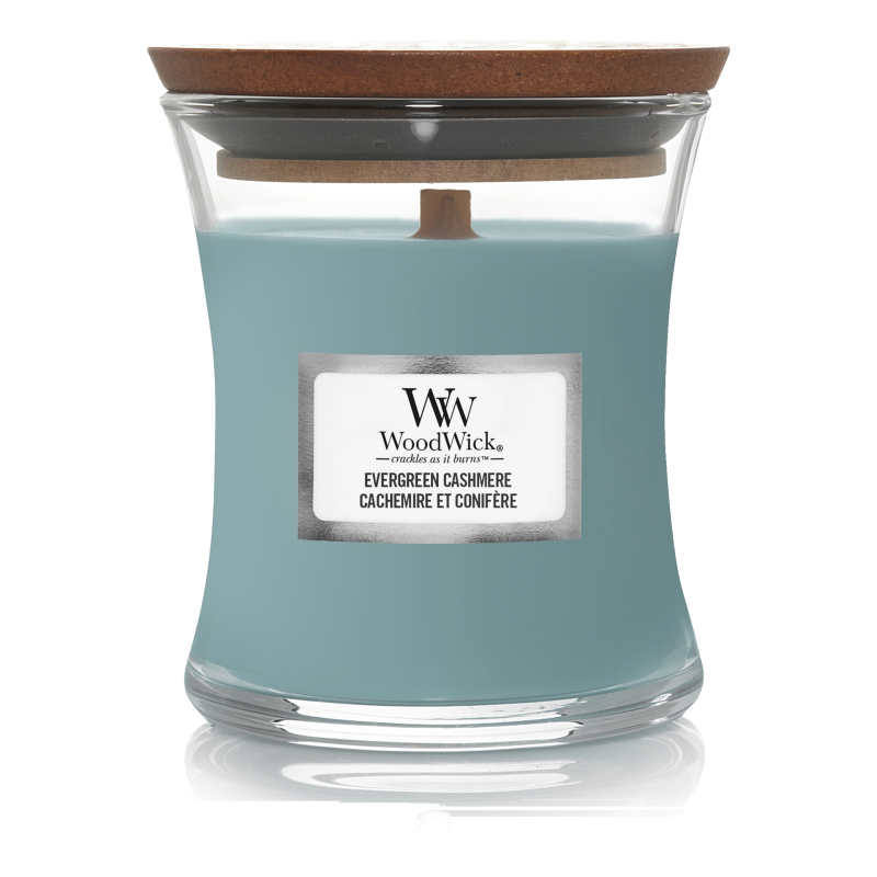 WoodWick Evergreen Cashmere Duftkerze 85g