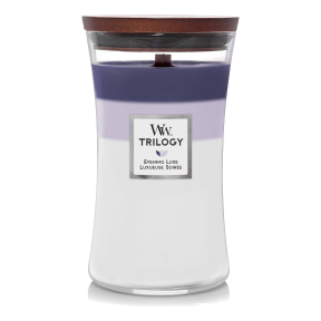 WoodWick Trilogy Evening Luxe Duftkerze 610g