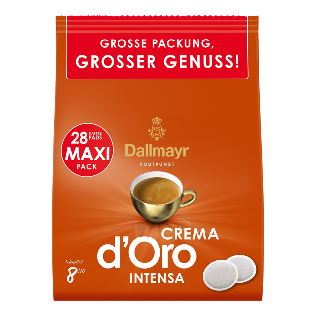Dallmayr Crema Intensa Maxipads 28er