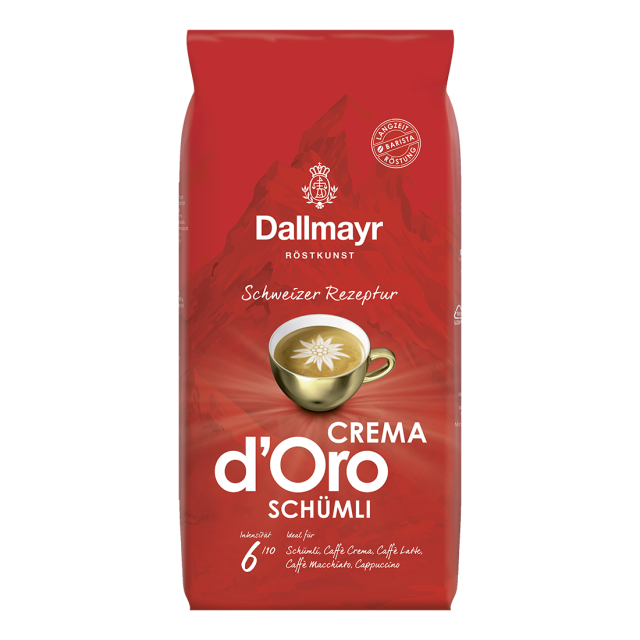 Dallmayr Crema D'Oro Schumli Zrnka 1000g