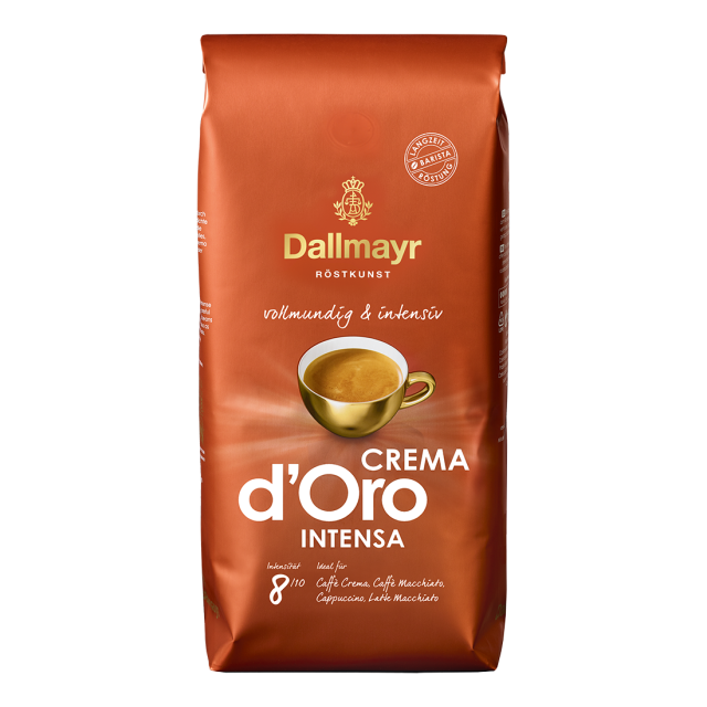 Dallmayr Crema d'Oro Intensiv 1000g zrnková