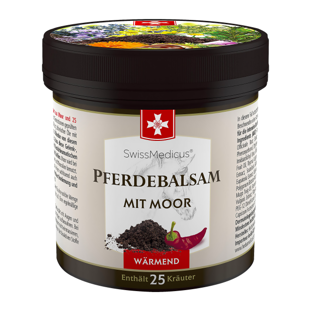 Koňská mast s rašelinou hřejivá 250ml