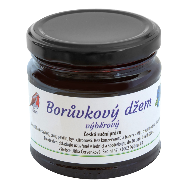Džem Borůvkový 200g