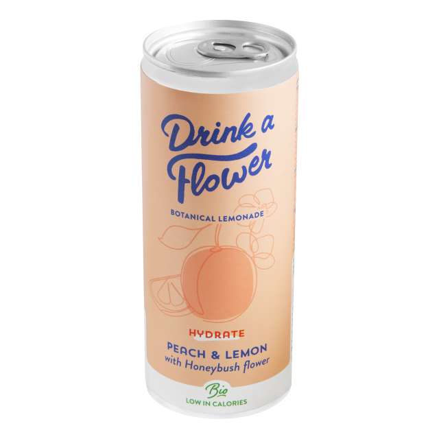 Drink And Flower Broskev + Citron 250ml