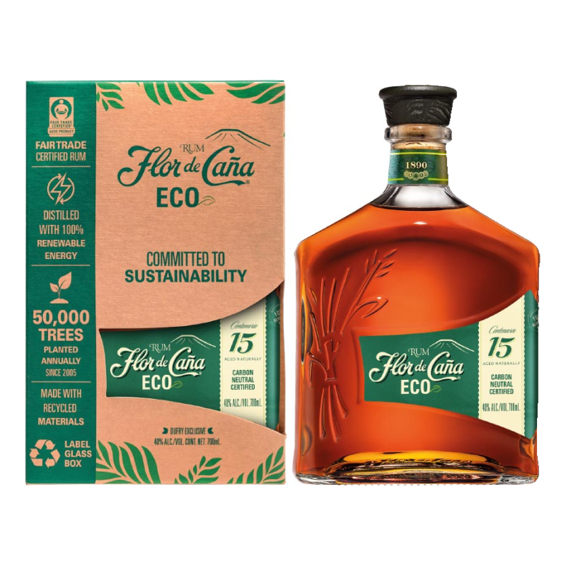 Flor de Caňa Eco 40% 0,7L