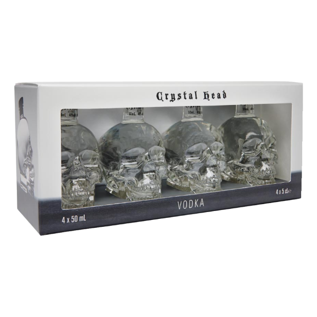Crystal Head 40% 4X0,05L Gp