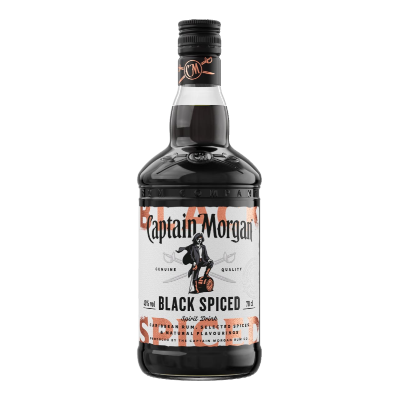 Captain Morgan Black Spiced 40% 1L