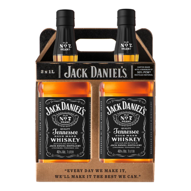 Jack Daniel'S Black 40% 2X1L