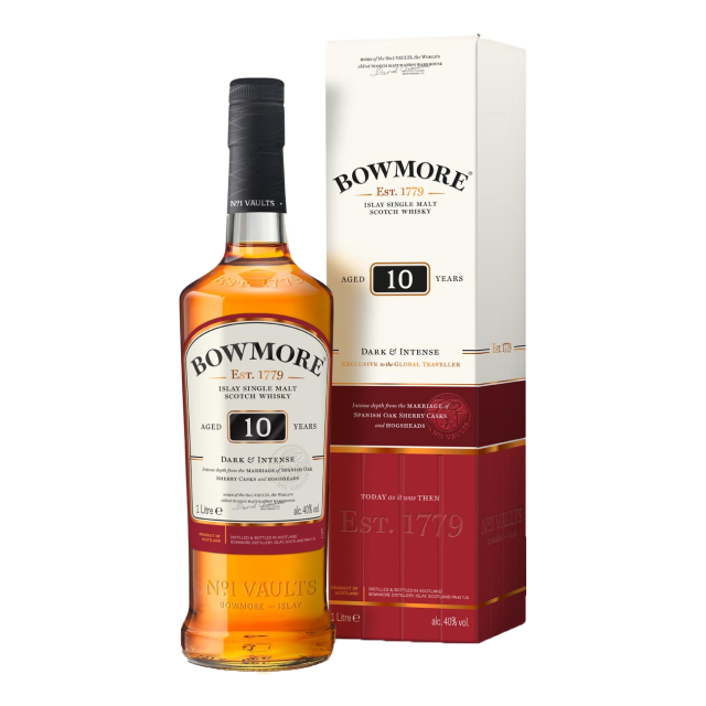 Bowmore 10YO 40% 1L