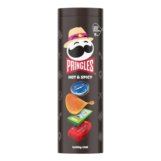 Pringles Hotspicy Tin 165G